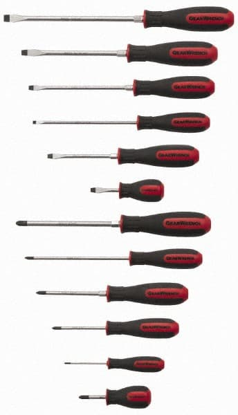 12 Piece Phillips & Slotted Screwdriver Set 80051H