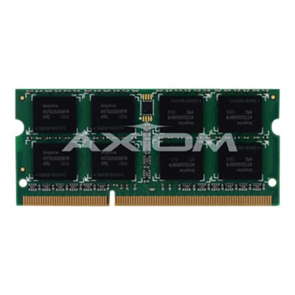 Axiom AX - DDR3 - module - 4 GB - SO-DIMM 204-pin - 1333 MHz / PC3-10600 - unbuffered - non-ECC (Min Order Qty 2) MPN:MB1333/4G-AX