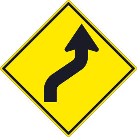 NMC TM243K Traffic Sign Lane Shift Arrow Left Sihn 30