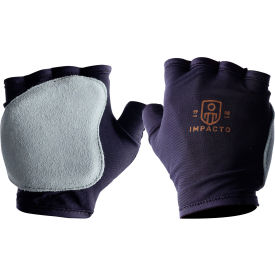 Impacto Fingerless Anti-Vibration Gloves XL/10 Blue/Gray 50110110050