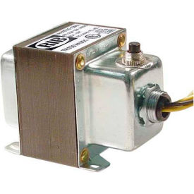 RIB® Transformer TR100VA001 100VA 120-24V Single Hub Foot Mount Circuit Breaker TR100VA001