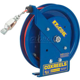 Coxreels EZ-SDL-50 Safety Series Spring Rewind Static Discharge Cord Reel 50' Capacity Less Cable EZ-SDL-50