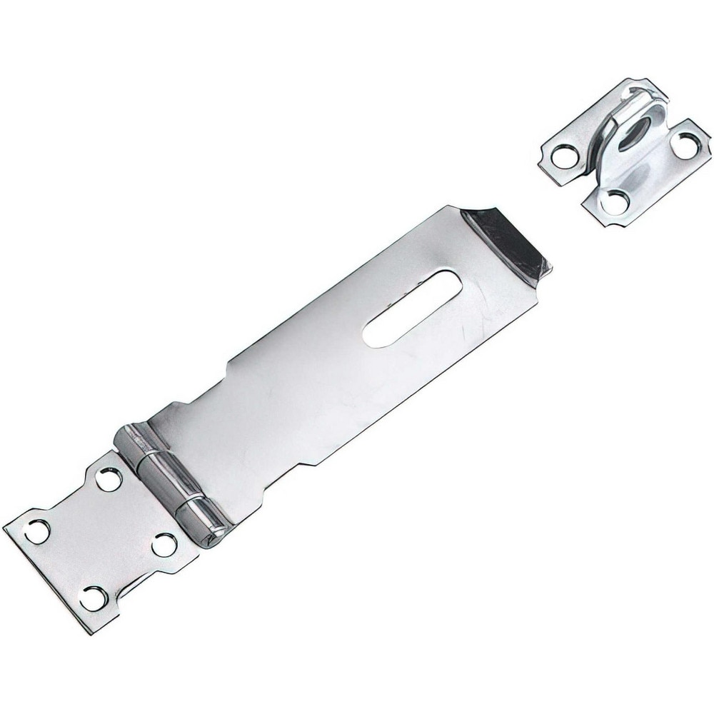 Hasps, Hasp Type: Conventional , Material: Steel , Arm Length: 4.55 in , Finish: Zinc-Plated , Arm Width: 1.5in  MPN:316XV