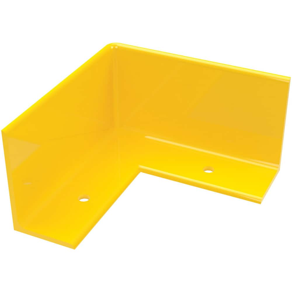 Corner, Edge & Wall Guards, Type: Floor Safety Curb Corner , Material: Steel , Color: Yellow  MPN:FSC-38-90D-YL