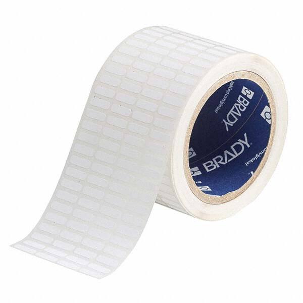 Label Maker Label: White, Polyester, 10,000 per Roll MPN:29894