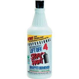 Lift Off #4 Spray Paint & Graffiti Remover 32 oz. Bottle 6 Bottles - 41103 MOT41103