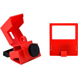 Brady® 65397 480/600 Volt Clamp-On Breaker Lockout Polypropylene 1-9/16