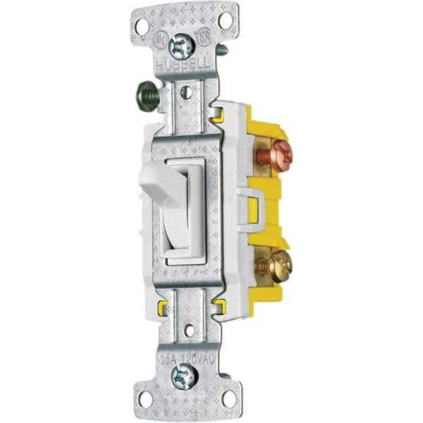 Toggle Switches, Switch Type: General Purpose , Switch Sequence: Off-On , Contact Form: SPDT , Actuator Type: Toggle , Terminal Type: Screw  MPN:RS315W