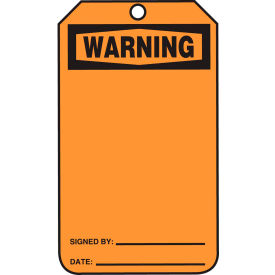 Accuform MWGT205CTP Warning Tag PF-Cardstock 25/Pack MWGT205CTP