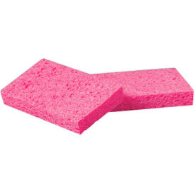 Small Pink Cellulose Sponge Pink 48 Sponges PMPCS1A