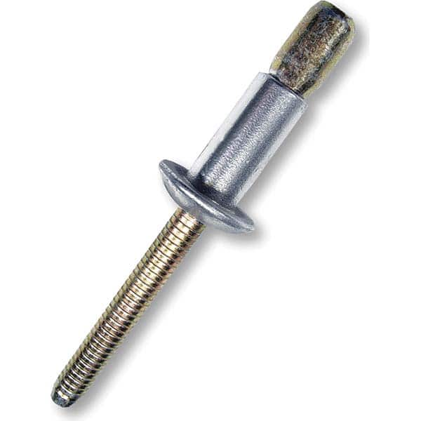 Blind Rivet: Size 41-43, Countersunk Head, Aluminum Body, Steel Mandrel MPN:M44754