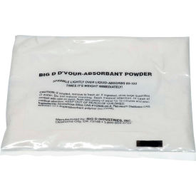 Big D D'Vour Absorbent Powder 1.5 oz. Bags 12/Case - 170 170