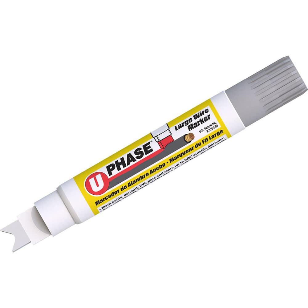 Markers & Paintsticks, Marker Type: Liquid Paint Marker, Tip Shape: Curved, Color: Gray, Ink Type: Xylene-free, Water Base, Fade Resistant, Water Resistant MPN:10717MCM