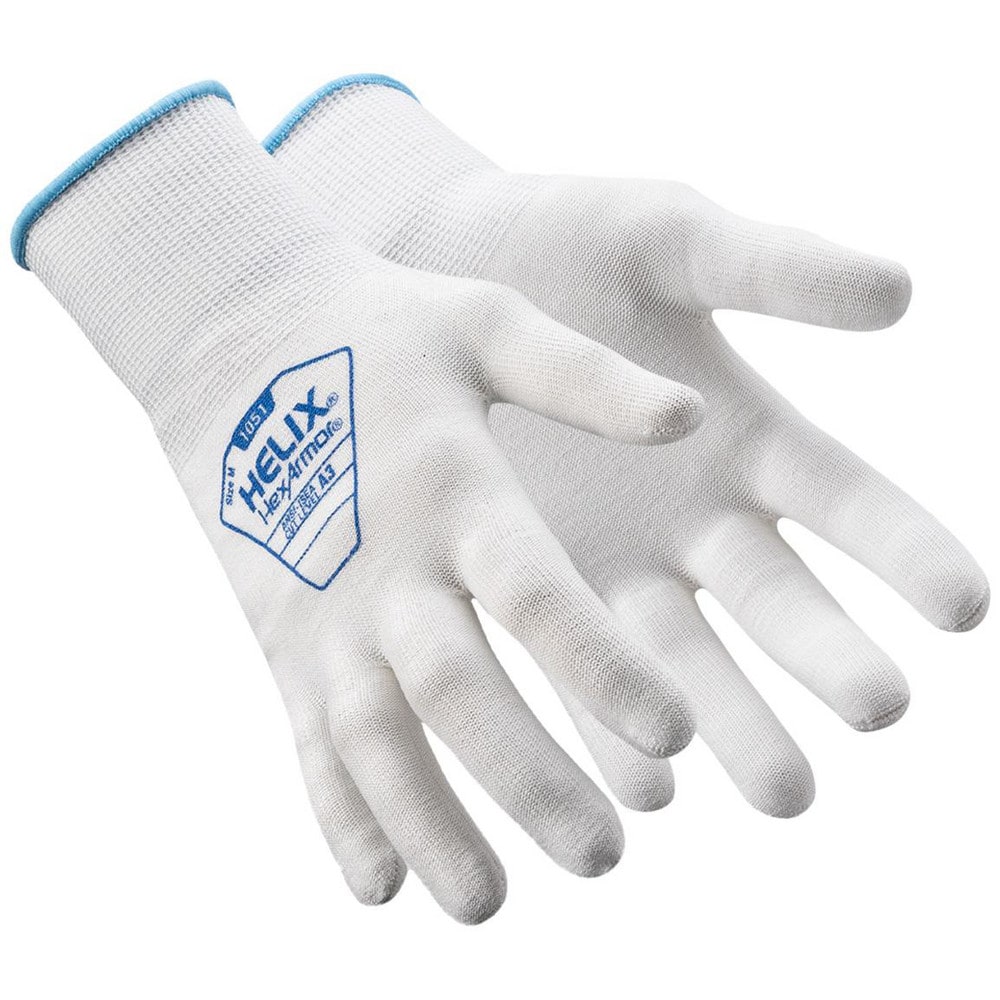 Cut & Puncture Resistant Gloves, Glove Type: Cut-Resistant , ANSI/ISEA Cut Resistance Level: A3 , Primary Material: HPPE, Nylon , Lining Material: HPPE, Nylon  MPN:1051-L (9)