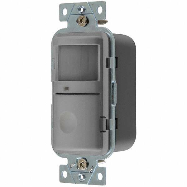 Motion Sensing Wall Switches, Switch Type: Occupancy or Vacancy Sensor , Sensor Type: Infrared , Coverage (Sq. Ft.): 1200 , Adjustment Type: Manual Delay  MPN:WS2000GY