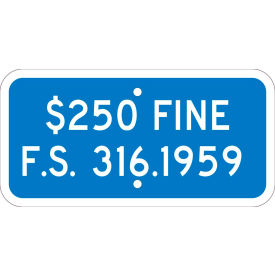 NMC TMAS18J Traffic Sign Florida 250 Fine 6