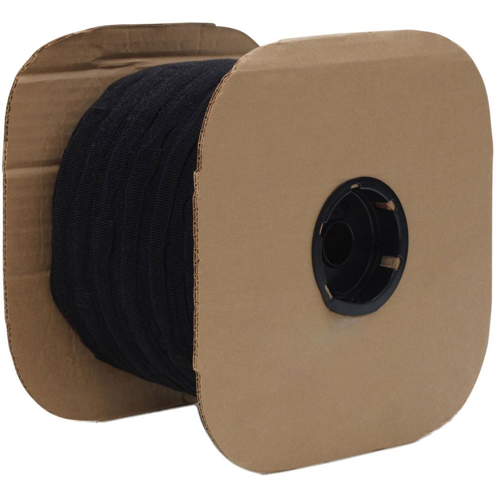 Hook & Loop, Shape: Roll , Tape Width: 0.50 , Tape Length: 200yd , Color: Black , Roll Length (yd): 200.00 , Tape Material: Polypropylene MPN:174043