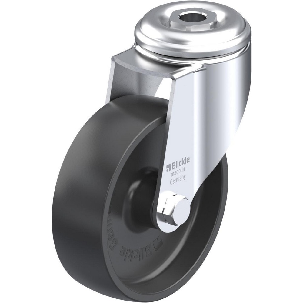 Standard Casters, Mount: Hollow Kingpin , Caster Type: Swivel , Brake Type: No Brake , Bearing Type: Plain Bore , Style: Plain Bore  MPN:224816