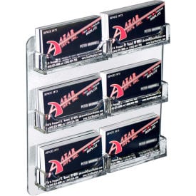 Approved 252221 Wall Mount Business Card HLR W/6 Pockets 8.5