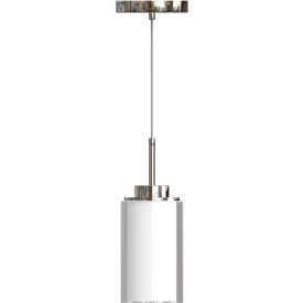 Ambiate Sofia Modern Pendant Light Fixture E26 Base 40W Brushed Nickel AL10000P1