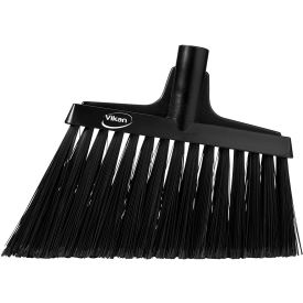 Vikan 29169 Split Bristle Angle Head Broom Black 29169