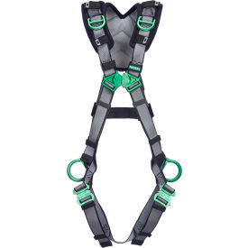 V-FIT™ 10194886 Harness Back/Hip/Shoulder D-Rings Quick-Connect Leg Straps Extra Large 10194886