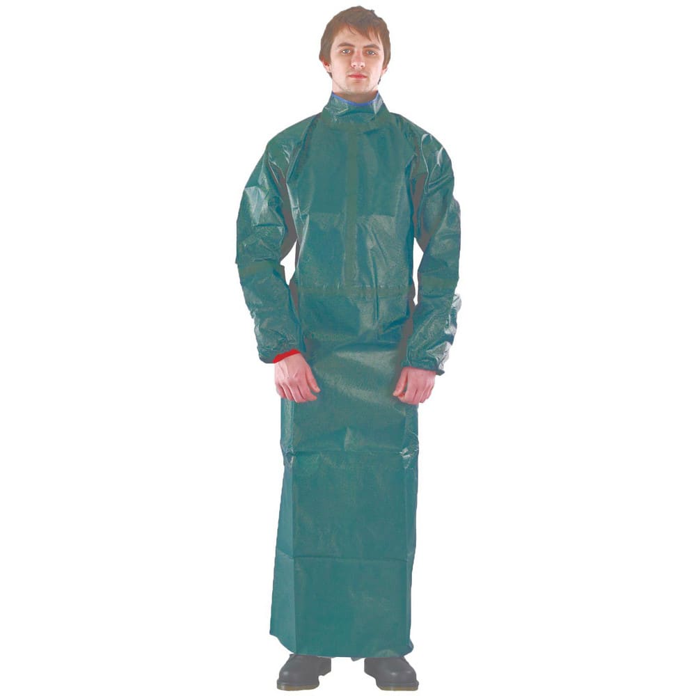 Disposable & Chemical Resistant Aprons, Garment Style: Coat Apron , Garment Type: Dual Hazard , Garment Length (Inch): 83 , Garment Width (Inch): 55  MPN:GR40-T92-215-09