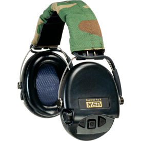 Supreme® Pro-X Earmuff w/ Camo Headband Standard Black Cups 10082167