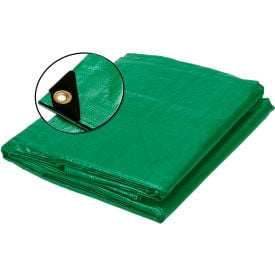 BOEN Heavy Duty Tarp 12x12 Weave 10' x 20' Green - GT-1020 GT-1020