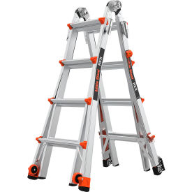 Little Giant® Rex Articulated Extendable Ladder Aluminum 4' Type IA 300 lb. Capacity 12017-880