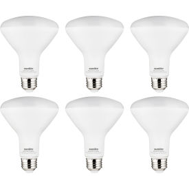 Sunlite® LED BR30 Recessed Light Bulb E26 Base 10.5W 800 Lumens 6500K Daylight Pack of 6 41691-NS