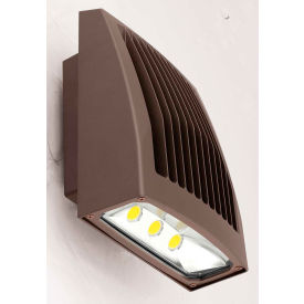 Hubbell SG2-50-PCU LED Low Profile Wall Pack w/ Photocontrol 51W 5500L 5000K Dark Bronze DLC SG2-50-PCU