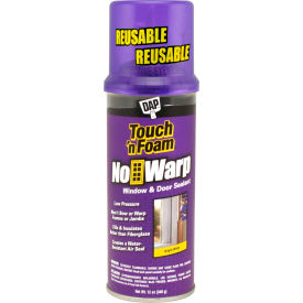 DAP® Touch 'n Foam® No Warp Window & Door Sealant - 12.0 oz. Cream - 7565004000 - Pkg Qty 12 7565004000