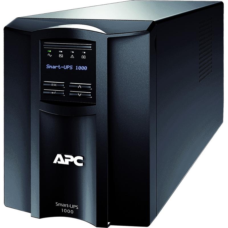 APC by Schneider Electric Smart-UPS 1000VA LCD 100V - Tower - 4 Hour Recharge - 100 V AC Input - 100 V AC Output - Sine Wave - Serial Port - USB - 8 x NEMA 5-15R - 8 x Battery/Surge Outlet MPN:SMT1000J