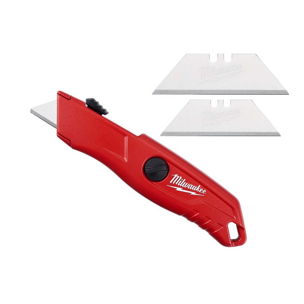Utility Knives, Snap Blades & Box Cutters, Blade Type: Retractable, Utility , Handle Material: Aluminum , Blade Material: Bi-Metal  MPN:1808076/2096734
