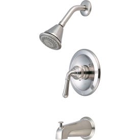 Olympia Accent T-2350-BN Single Lever Tub/Shower Trim Kit Only PVD Brushed Nickel T-2350-BN