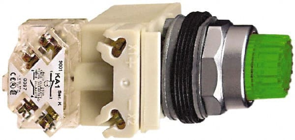 Push-Button Switch: 30 mm Mounting Hole Dia, Momentary (MO) MPN:9001K2L1RH13