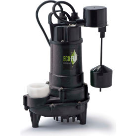 Eco-Flo ECD75V Submersible Sump Pump Cast Iron 3/4 HP 6000 GPH ECD75V