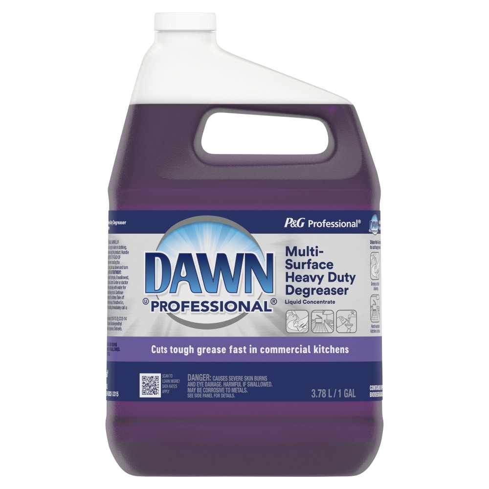 Dawn Professional Multi-Surface Heavy-Duty Degreaser, Concentrate, 1 Gallon, Purple (Min Order Qty 3) MPN:022877