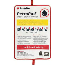 Justrite® PetroPad™ Smart Polymer Spill Pad 35-13/16