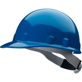 Honeywell Fibre-Metal® Cap Style Hard Hat Ratchet Suspension Royal Blue HDPE E2 Series E2RW71A000