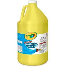 Crayola® Washable Paint Nontoxic 1 Gallon Yellow 542128034