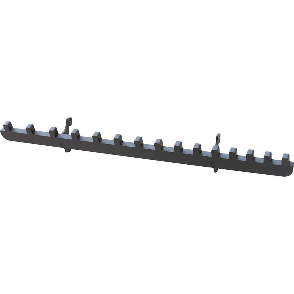 Peg Board Accessories, Type: Socket Holder , Material: Steel , For Use With: Gridlok Metal Pegboard/Tool Board , Overall Length: 22.25 , Overall Width: 1  MPN:73529330