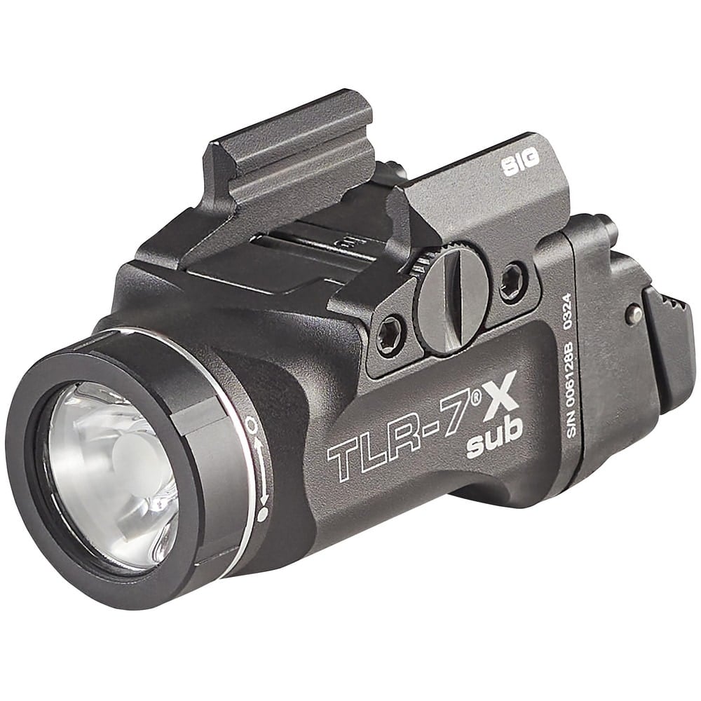 Weapon-Mounted Flashlights, For Use With: SIG SAUER. P365./XL closed rail system sub compact handguns , Bulb Type: LED , Lumens: 500  MPN:69406