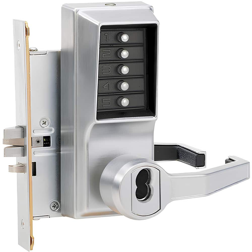 Lever Locksets, Lockset Type: Passage , Key Type: Keyed Different , Back Set: 2-3/4 (Inch), Cylinder Type: Less Core , Material: Metal  MPN:R8146S-26D-41