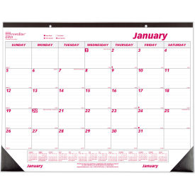 Brownline® Monthly Desk Pad Calendar Chipboard 22 x 17 2024 C1731