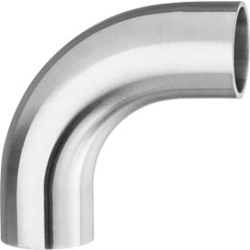 304 Stainless Steel Polished 90 Degree Elbow for Butt Weld Fittings - for 1