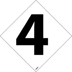 NMC DCN44 NFPA Label Number 4 5