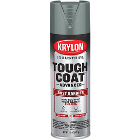 Krylon® Tough Coat Advance  Spray Paint w/ Rust Barrier Tech. 20 oz Gloss Utlicoat Meter Gray - Pkg Qty 6 K20879008