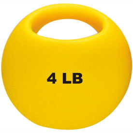 CanDo® One-Handle Medicine Ball 4 lb. 9